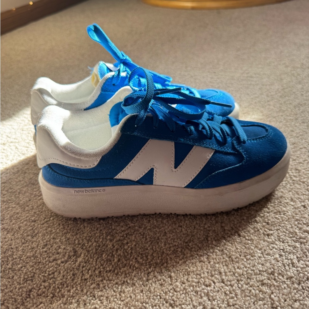 New Balance Sneakers in Blue and White